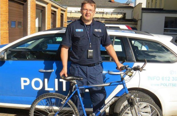 Эстонская полиция нашла велосипед, украденный 14 лет назад