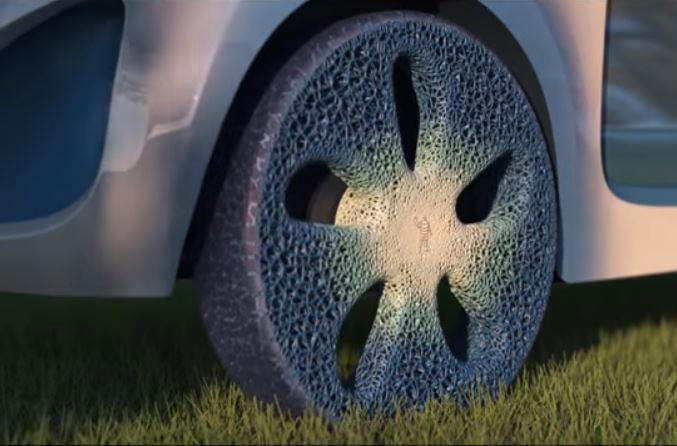 Michelin представила органические шины будущего