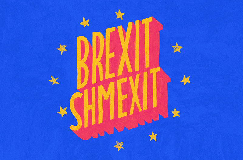 Британские дизайнеры создали серию открыток о Brexit (2)