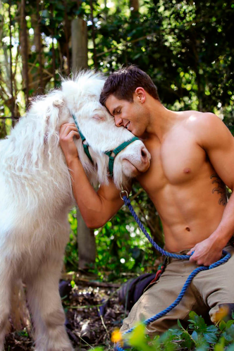 Пожарные Австралии снялись для календаря в поддержку животных (2)