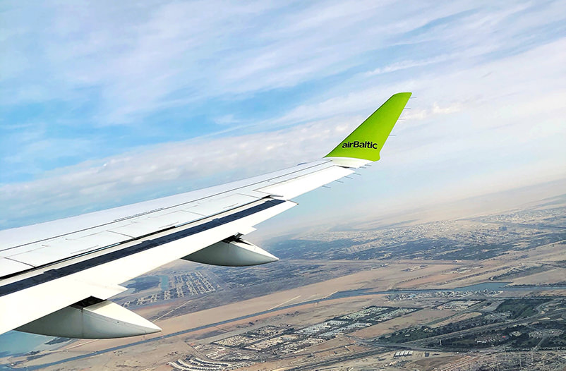 В airBaltic рассказали, когда возобновятся полёты в Украину
