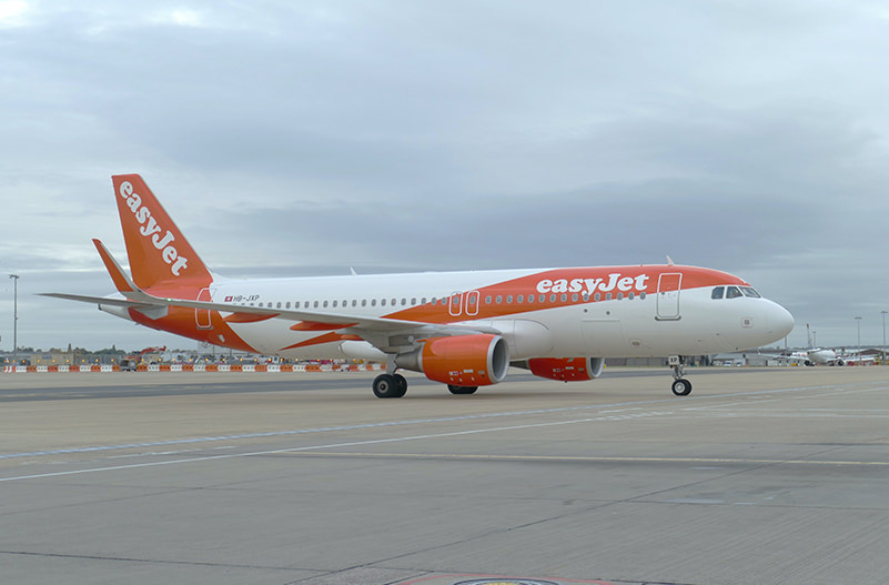 Лоукостер easyJet будет летать в Украину