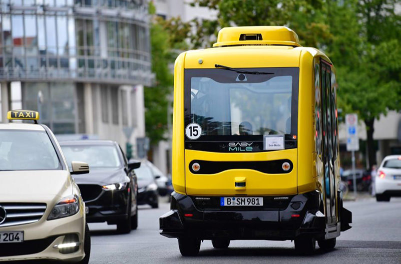 На улицах Берлина появятся беспилотные автобусы