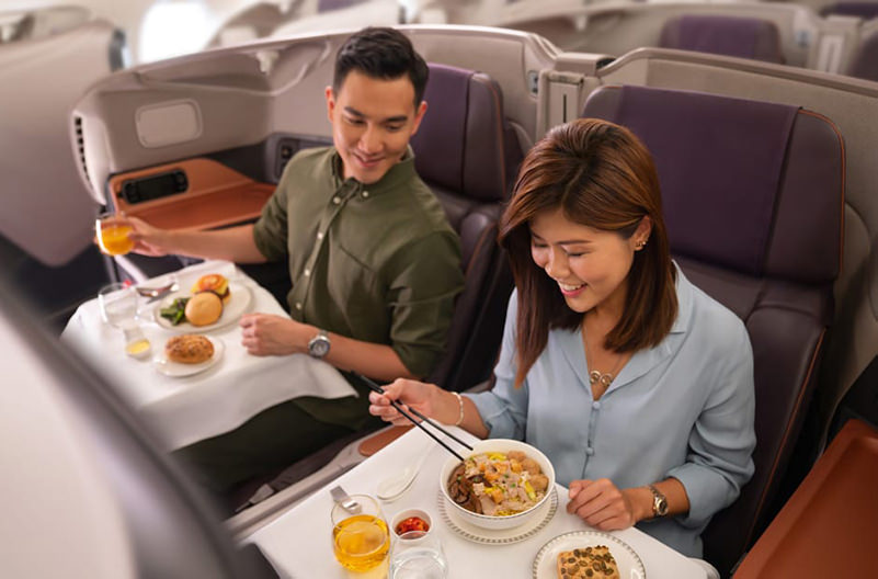 Singapore Airlines откроет ресторан в самолете