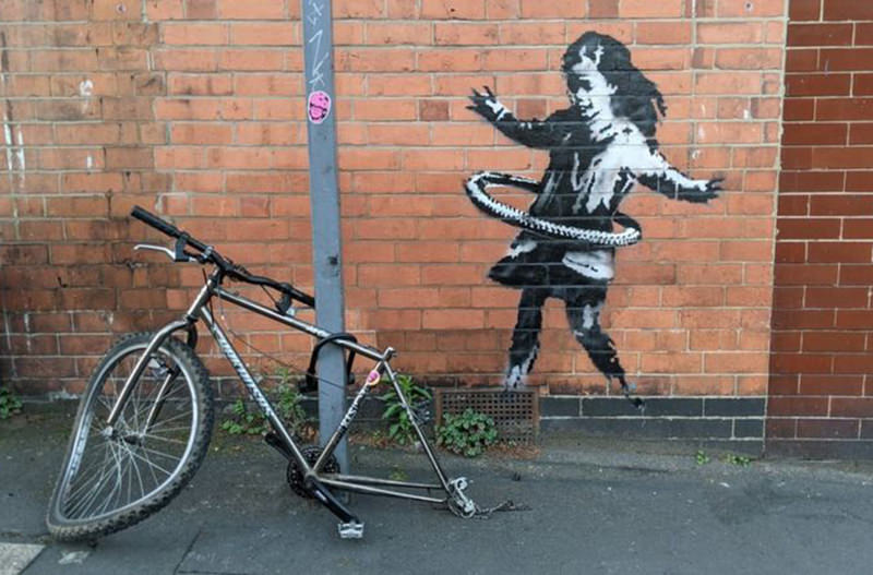 В Ноттингеме появилась новая работа Banksy