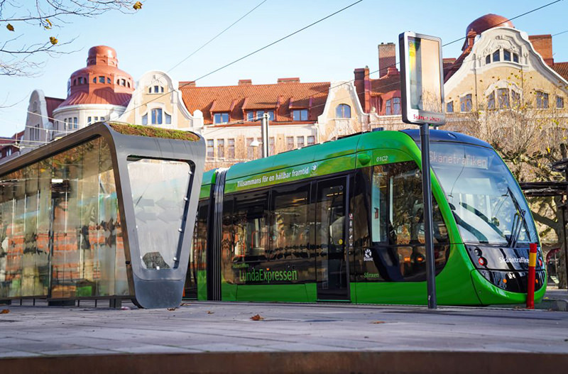 Еще в одном городе Швеции впервые открыли трамвайную линию