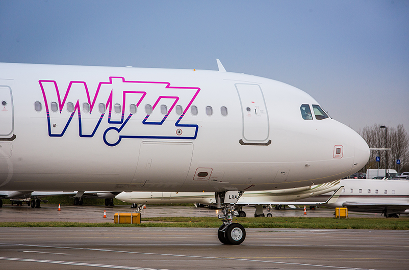 Wizz Air запускает чартерные перевозки