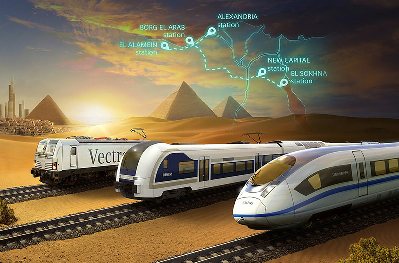Египет запустит скоростной поезд от Красного моря к Средиземному