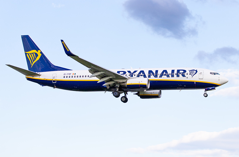 Ryanair отменил плату за изменение бронирования на брони до 31 марта
