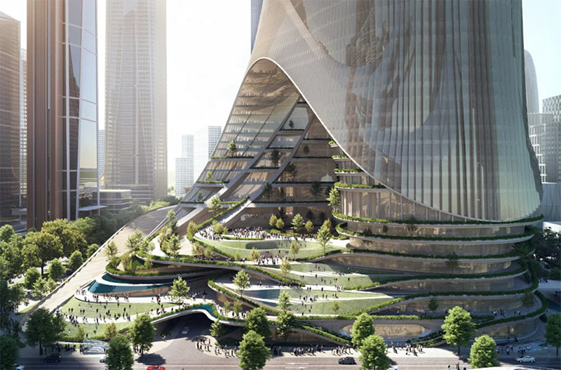 Zaha Hadid Architects построит новый небоскреб в Шэньчжэне