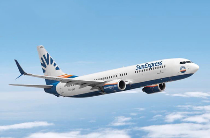 Лоукостер Sun Express будет летать из Киева в Измир
