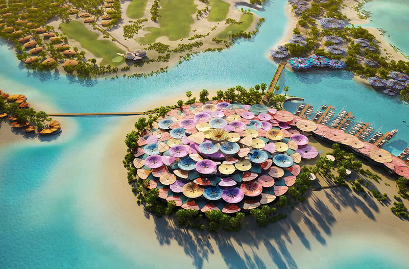 На острове в Саудовской Аравии построят роскошный курорт