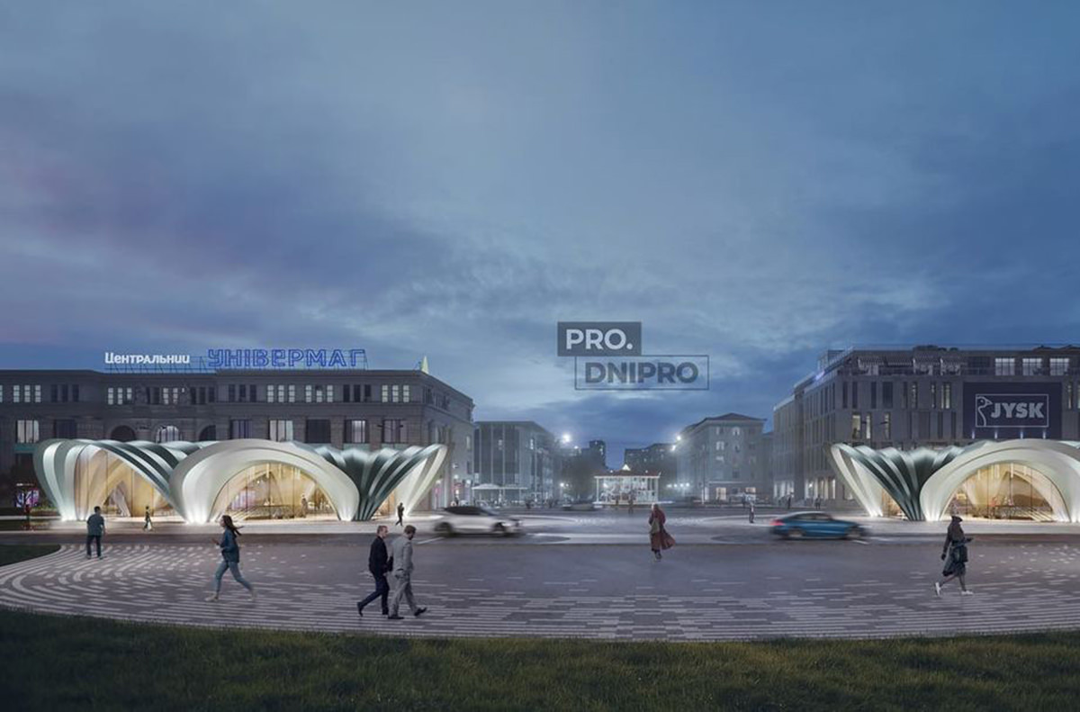 Появились первые фото метро в Днепре от студии Zaha Hadid Architects (2)