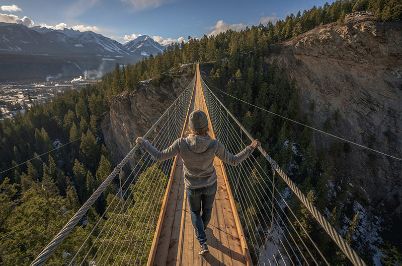 В Канаде откроют самый высокий в стране подвесной мост