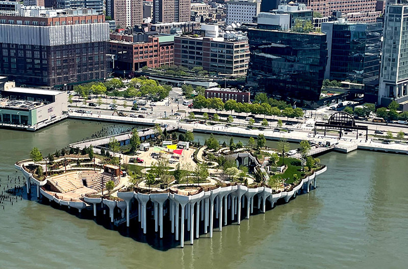 В Нью-Йорке открыли новый остров-парк
