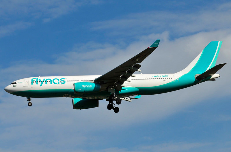 Саудовский лоукостер Flynas анонсировал еще два рейса во Львов