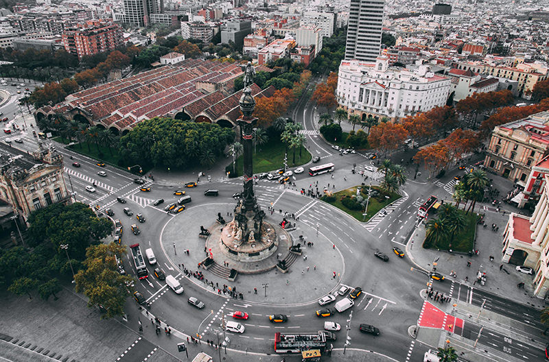 В Барселоне запустили приложение для пешеходов, которое показывает тенистые маршруты