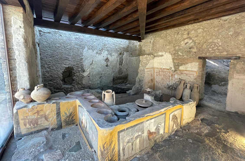 В Помпеях на месте древней закусочной открыли ресторан