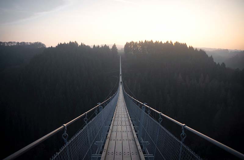 В Венгрии построят самый длинный подвесной пешеходный мост