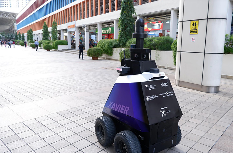 За порядком на улицах Сингапура будут следить роботы