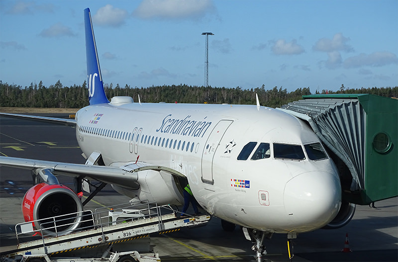 Scandinavian Airlines будет летать из Стокгольма в Киев