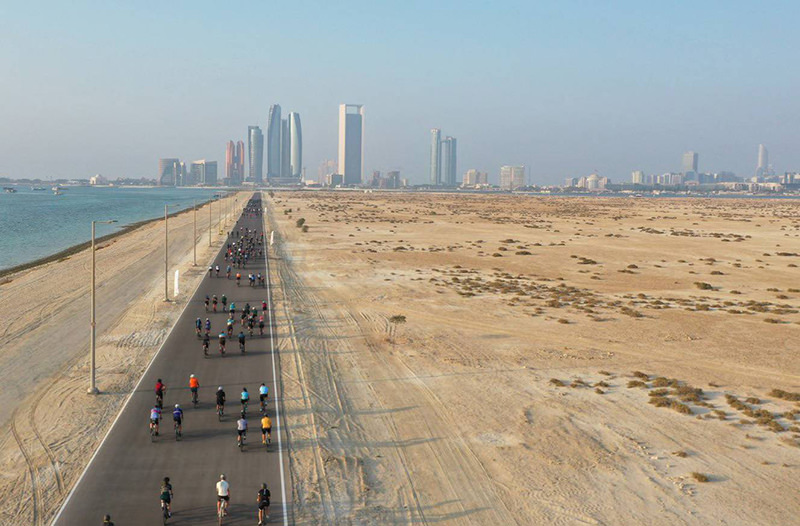Абу-Даби стал городом велосипедистов