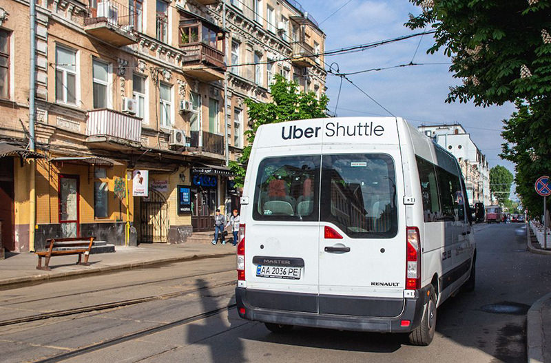 Uber Shuttle в Киеве закрывается
