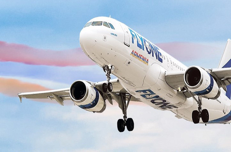 FlyOne Armenia будет летать из Киева в Ереван