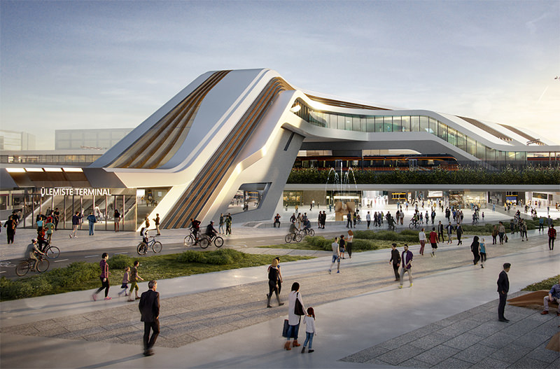 Терминал евромагистрали Rail Baltica в Таллинне планируют построить до 2028 года