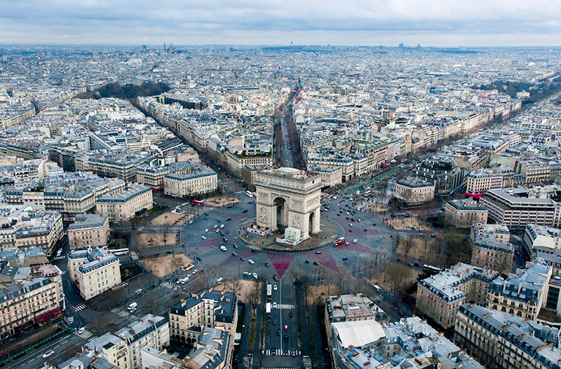 Париж стал самым шумным городом Европы
