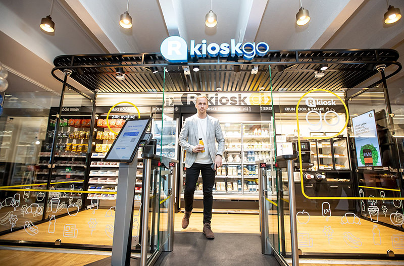 В Эстонии заработал первый магазин без касс и продавцов